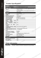 Protector Contra Sobretensiones PoE Industrial OEM/ODM de 1 Puerto 10/100M, 6KV, Montaje en Riel DIN, IP40, -40 a 75°C ℃   CE FCC para CCTV/Punto de Acceso Inalámbrico Hi-Net IPV101-6KV
