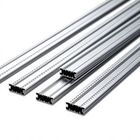 Profilé en aluminium extrudé sur mesure 6063, section de cadre de rail coulissant en alliage anodisé, usiné CNC