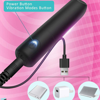 Leistungsstarker Diskreter Lippenstift-Vibrator Brustwarzen-Klitoris-G-Punkt-Stimulator Reiseportabler Leiser Mini-Bullet Erwachsenen-Sexspielzeug für Frauen
