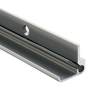 Bande d'étanchéité multifonctionnelle en alliage d'aluminium pour fond de porte Isolation phonique et coupe-vent anti-poussière pour cadre de porte Joint d'étanchéité central