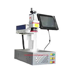 JPT UV-Laser-Marker Metallgravierer Goldmarke Lasermaschine Autoverzeichnisschild-Herstellungsmaschine mit 3 5 W