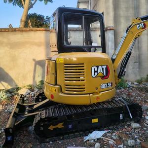 รถขุดขนาดเล็กมือสองจากญี่ปุ่น รุ่น Cat 303.5 รถขุดมินิ Caterpillar มือสอง รุ่น 303 303.5 305 รถขุดขนาดเล็กราคาถูกสำหรับขาย - Product Image 1