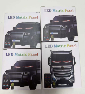 Luces Decorativas para Auto con Diseño de Ojos de Demonio, Control por Aplicación, Diseño Libre, Paneles LED Flexibles de 5V para Señalización y Pantallas de Auto - Product Image 5