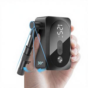 Pompe à air mini portable pour vélo 150 PSI, gonfleur intelligent avec arrêt automatique et lumière d'urgence pour vélo/vélo électrique/moto/trottinette électrique - Product Image 1