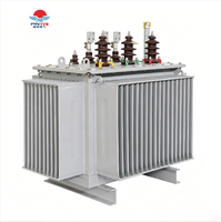 Transformateur immergé dans l'huile de qualité supérieure, série S11, 10 kV, 3000 kVA, bobinage en aluminium, refroidissement ONAF, certifié CE pour l'industrie pétrolière et gazière