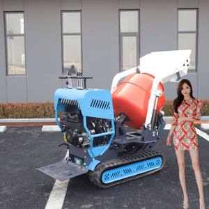 เครื่องผสมคอนกรีตรถยกขนาดเล็กแบบไฮดรอลิกปั๊มคอนกรีตสำหรับการก่อสร้างอาคาร - Product Image 5