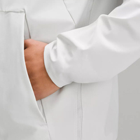Vestes de sport décontractées pour hommes avec logo personnalisé, imperméables, coupe-vent, unisexes, 100% polyester, veste d'extérieur pour hommes, élégante