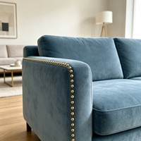 Mini clous décoratifs dorés 19*22mm, épingles artisanales en laiton plaqué pour canapé, tête ronde, pour rembourrage DIY, vente en gros