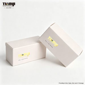 กล่องกระดาษพับได้พิมพ์ลายตามสั่งคุณภาพสูง |   บรรจุภัณฑ์รักษ์โลกสำหรับน้ำมันบำรุงผิวหน้า เซรั่ม เครื่องสำอาง และผลิตภัณฑ์ดูแลผิว - Product Image 3