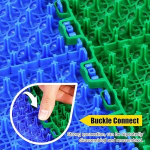 Hệ thống sân bóng rổ trong nhà/ngoài trời thân thiện với môi trường, chịu được mọi thời tiết, sử dụng gạch nhựa PP liên kết tùy chỉnh, có khả năng thoát nước - Product Image 5