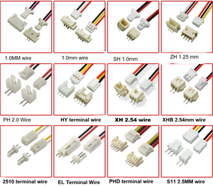 Produsen Kabel Rakitan Konektor 2pin, Harness Kabel JST SM <span class=keywords><strong>2</strong></span>.0mm 4pin Pria dan Wanita yang Dapat Disesuaikan - Product Image 6