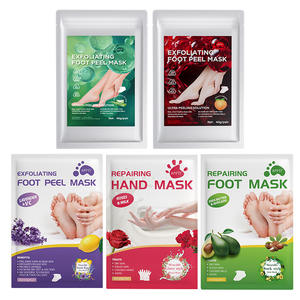 Лавандовая отшелушивающая маска-пилинг для ног, корейские носки-маски для глубокого ухода за кожей и интенсивного отшелушивания - Product Image 2