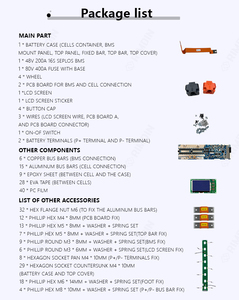 Batería CATL 51.2V DIY apilable tipo V3, caja EEL LiFePO4 280AH 304AH 306AH 314AH CAN para energía solar - Product Image 5