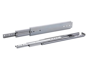 76mm đồ nội thất trượt ra máy Pantry Bảng điều khiển Kệ trượt tủ bếp phía dưới gắn nhiệm vụ nặng nề ngăn kéo thanh trượt đường sắt - Product Image 4