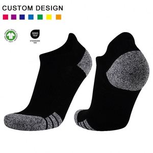 Calcetines de Compresión de Algodón para Correr, con Base Acolchada y Personalizados - Product Image 1