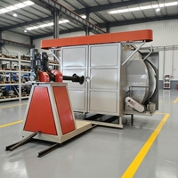 Machine de moulage rotatif à haute sécurité, haute précision, à économie d'énergie, écologique et à haute productivité pour le plastique