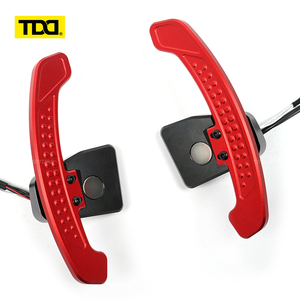 TDD LED Magnetic Carbon Fiber Paddle Shifters For Volkswagen MK8 Steering <b>Wheel</b> Paddle Shifters - Product Image 3