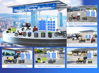 Moto électrique pour patrouille de sécurité, moto électrique pour adulte, véhicule commercial pour la gestion de propriétés et la patrouille