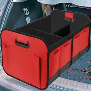 Công suất lớn Oxford vải thân cây xe tổ chức có thể gập lại nội thất lưới polyester lưu trữ hộp - Product Image 2