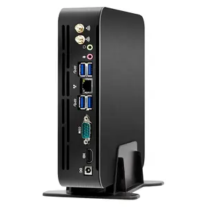 Mini ağaç oyun Mini PC Intel çekirdek i7 8500 i5 8400 i3 8100 2 * DDR4 Win10 masaüstü bilgisayar oyunu mikro PC Barebone HTPC UHD 630