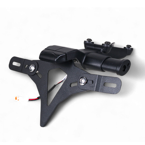 Support de plaque d'<span class=keywords><strong>immatriculation</strong></span> pour <span class=keywords><strong>moto</strong></span> 1290Duke/1290Duke R, éliminateur de garde-boue arrière, en aluminium et acier inoxydable, noir - Product Image 4