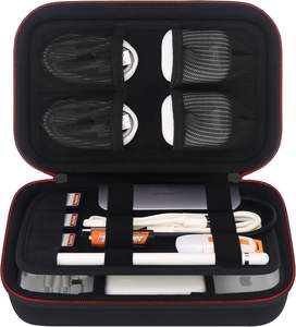 Organisateur de câbles rigides universel, petit étui pour accessoires électroniques, pour chargeurs, câbles, adaptateur MacBook, <span class=keywords><strong>Magic</strong></span> <span class=keywords><strong>Mouse</strong></span>, <span class=keywords><strong>Apple</strong></span> PencilUSB - Product Image 1