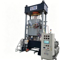 Four de pressage sous vide Nuotian 2300°C pour raccords céramiques verticaux haute pression en carbure de tungstène, résistant à la chaleur au graphite 400T