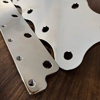 Panneaux en aluminium anodisé nickelé décoratifs usinés CNC sur mesure HENGXINYU HXY pour usinage de précision