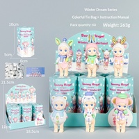Figurines Sonny Angel en PVC, série complète, mignonnes, en position assise, collection d'anime, jouet de décoration intérieure de voiture, vente chaude