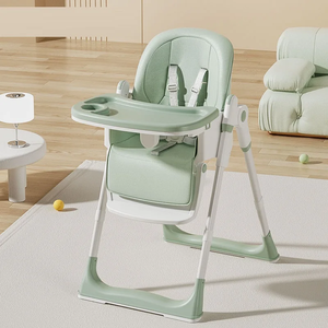 Chaise haute pliable <span class=keywords><strong>pas</strong></span> chère pour enfants avec balançoire et table à manger intégrée – Offre spéciale - Product Image 3