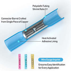 موصلات أسلاك نحاسية بحرية مع غلاف عازل من البولي إيثيلين عالي الكثافة، مقاومة للماء ومتينة، مقاس 12-10 AWG - Product Image 2