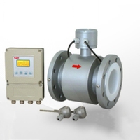 Sensor de flujo de lodo de pulpa Industrial de alta precisión Original, medidor de calor electromagnético enchufable, medidor de flujo electromagnético de tipo dividido