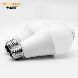 WOOJONG LED A65 Infrared Induction 5W 8W 13.4W 90-110V 3000/5000/6500K E26 PF0.5 AL+PLASTIC CRI80 15000H