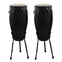 Tambour latin Konka Cana Percussion Une paire Tumbadora Jembe Bongos africains Canga Tambourin Tumbadoras Tambours