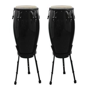 Tambour latin Konka Cana Percussion Une paire Tumbadora Jembe Bongos africains Canga Tambourin Tumbadoras Tambours - Product Image 5