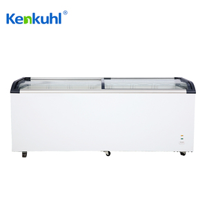 Kenkuhl siêu thị hiển thị ngực tủ đông với cửa kính <span class=keywords><strong>Top</strong></span> Ice Cream thương mại - Product Image 6