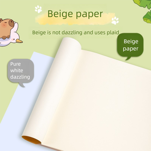 Benutzer definiertes Logo Verschiedene Farben Niedliche Muster abdeckung 64K PVC Soft Glue Cover <span class=keywords><strong>Notebook</strong></span> Geeignet für Studenten - Product Image 4