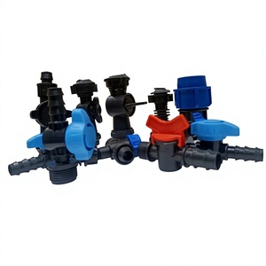 Farm Irrigation Drip Tape Connector <b>Lock</b> Ring Fitting Male <b>Thread</b> Tee for Agriculture Irrigation System - Product Image 2