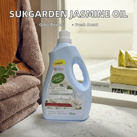 Lessive liquide écologique jetable 5KG, 15%-30% d'ingrédients, parfum éclaircissant, nettoyage en profondeur