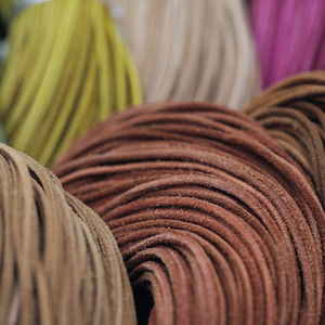 Diy Leather Cord 3.0Mm Round Cowhide Yak Texture Eco Friendly <b>Bracelet</b> Necklace Weaving Material Jinhua Origin S0990 - Product Image 2
