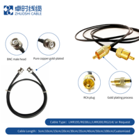 Câble coaxial de câble E6K10D-1CAZ5 4 en 1 de code Z femelle à femelle de code Z H-MTD efficace et stable précis