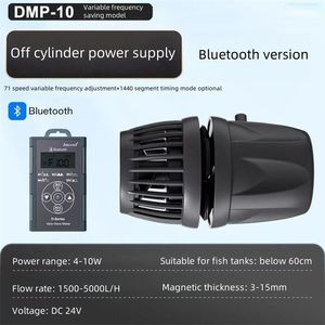 Pompa a Onde Cilindrica Jecod Jebao DMP-10 Smart Ultra Silenziosa a Frequenza Variabile con Bluetooth WIFI e Alimentazione Esterna per Uso Marino - Product Image 1