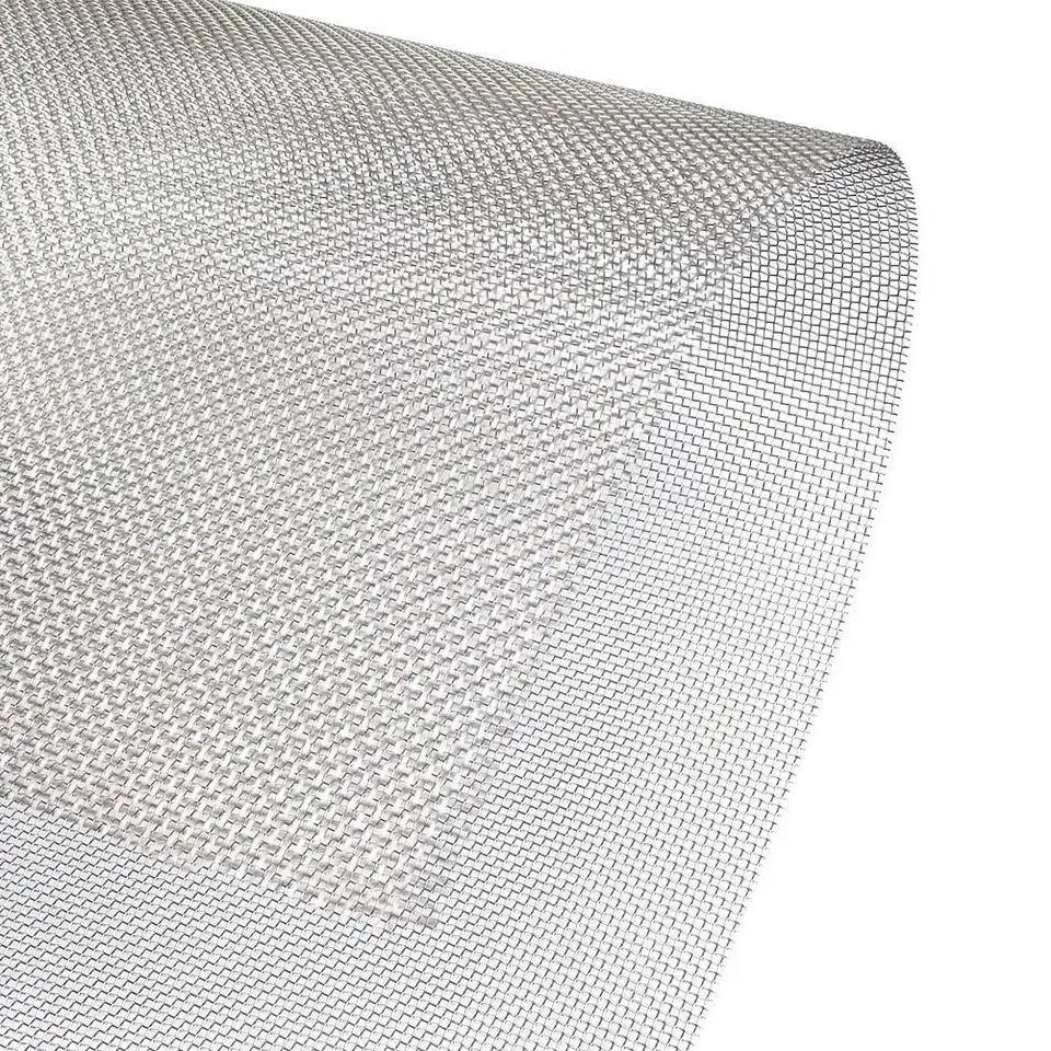 316 316L Wire Mesh Netting Crimped Stainless Steel 304 4 6 8 12 Mesh Screen Woven Mesh For Screen Printing Wire Cloth CN HEB