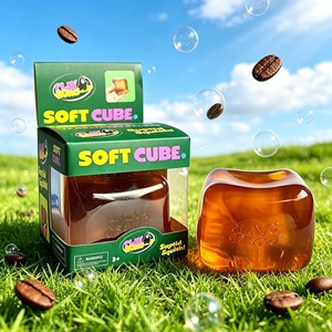 Juguetes Sensoriales Antiestrés de Maltosa en Forma de Cubo de Hielo Grande para Niños, Cubos de Maltosa para Aliviar el Estrés y la Ansiedad - Product Image 1