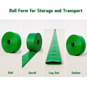 Yüksek Kaliteli <span class=keywords><strong>YUNAN</strong></span> 2-8 İnç Esnek PE Düz Hortum, Tarım Çiftliği Sulama Su Pompası Deşarjı için 3-6 Bar Basınçlı - Product Image 5