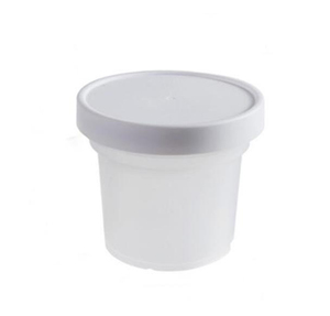 Disposable Plastic PP Dessert Cups <strong>Body</strong> <strong>Scrub</strong> Containers Cream Jar With Lids