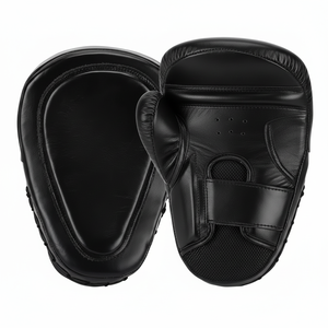 Almohadillas de enfoque de cuero con logotipo personalizado de alta calidad para adultos Kickboxing entrenamiento profesional punzonado artes marciales guantes de boxeo - Product Image 1