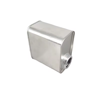 Boîte en fer blanc plate carrée de 200g pour produits chimiques/huiles moteur, hermétique, avec valve d'échappement unidirectionnelle, personnalisable