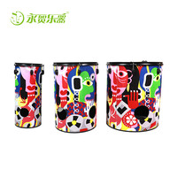 Modern Design Percussion Musical Instrument Colorful Wooden Drum Set Baby Music Education Toys Kid Wood Conga Drums