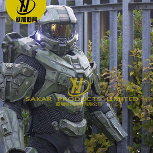 Halloween Party Mans Adulte Cosplay armure Halo Sergent Major Costume Vrai <span class=keywords><strong>Robot</strong></span> Costume à vendre Usine OEM ODM Support - Product Image 4